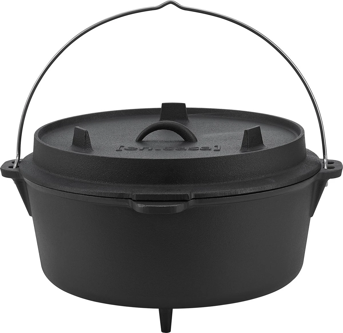 Cocotte Enkhuizen Avec Couvercle Fonte Noir 13,6 L 7 Cocotte Enkhuizen Avec Couvercle Fonte Noir 13,6 L – Image 7