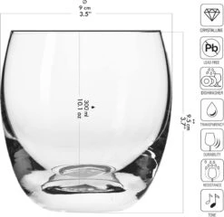 Verres à Whisky | Lot De 6 | 300 Ml | Collection Elite | Perfect Pour La Maison, Les Restaurants Et Les Fêtes | Résistant Au Lave-vaisselle -Cuisine Fournitures Magasin 1200x1167 17