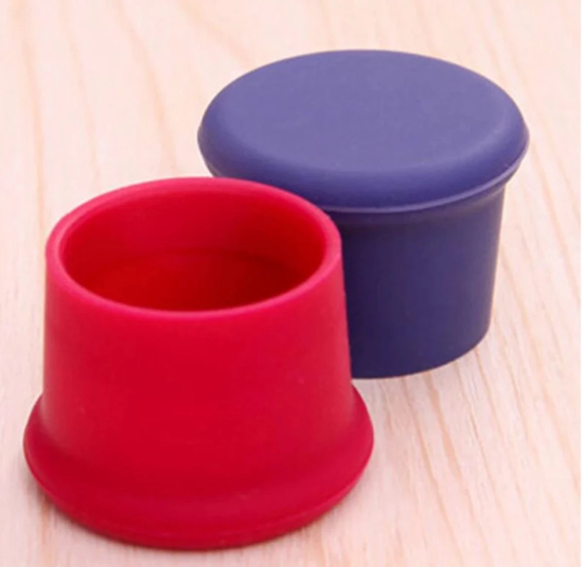 Bouchons à Vin En Siliconen - Bouchons à Vin - Jaune - Réutilisables - Sous Vide - C&C 5 Bouchons à Vin En Siliconen - Bouchons à Vin - Jaune - Réutilisables - Sous Vide - C&C – Image 5