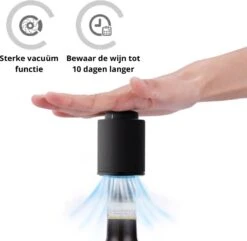 Pompe à Vide à Vin - Wine Saver De Vin - Bouchon à Vin - Pompe à Vide - Bouchon De Vin - Bouchon De Vin - Pompe à Vin - Coffret Cadeau -Cuisine Fournitures Magasin 1200x1172 2