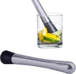 Thuys Cocktail Stamper - Cocktail Stamper - Muddler - Tonic Stamper - Citroen Stamper - Inox - Argent 9 Thuys Cocktail Stamper - Cocktail Stamper - Muddler - Tonic Stamper - Citroen Stamper - Inox - Argent -Cuisine Fournitures Magasin 1200x1177 15