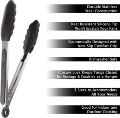 Doodadeals De Pinces à BBQ De Luxe Doodadeals ® - Pinces à Barbecue - Ensemble De Pinces à BBQ - Pinces à Viande - Pinces De Service - Pinces à BBQ En Acier Inoxydable - Set De 3 Pinces 8 Doodadeals De Pinces à BBQ De Luxe Doodadeals ® - Pinces à Barbecue - Ensemble De Pinces à BBQ - Pinces à Viande - Pinces De Service - Pinces à BBQ En Acier Inoxydable - Set De 3 Pinces -Cuisine Fournitures Magasin 1200x1178 14