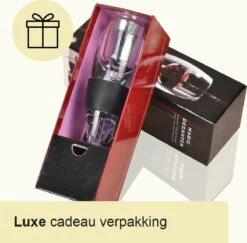 Lynnz à Vin De Luxe Lynnz ® + Passoire Et Standard | Carafe à Vin - Carafe à Vin - Aérateur à Vin - Cadeau - Accessoires Pour Le Vin - Coffret Cadeau -Cuisine Fournitures Magasin 1200x1179 9
