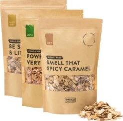 Smokin' Flavours Râpe Multipack : Chêne, Pomme & Hickory