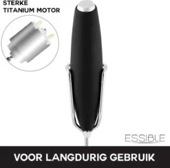 Donkersstuff - Mousseur à Lait Pour Une Mousse Perfect - Mousseur à Lait - Mousseur à Lait Manuel - Mousseur à Lait électrique -Cuisine Fournitures Magasin 1200x1182 9