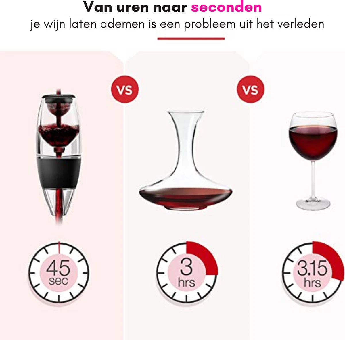 Onirique - Aérateur De Vin - Carafe à Vin - Vin - Aérateur - Anti-goutte - Rapide - Décanter - Verseur De Carafe - Avec Passoire 4 Onirique - Aérateur De Vin - Carafe à Vin - Vin - Aérateur - Anti-goutte - Rapide - Décanter - Verseur De Carafe - Avec Passoire – Image 4