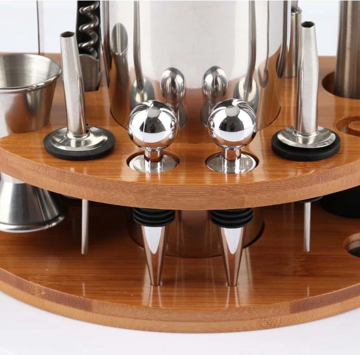 TDR - Ensemble De Shaker à Cocktail 12 Pièces - Acier Inoxydable 5 TDR - Ensemble De Shaker à Cocktail 12 Pièces - Acier Inoxydable – Image 5