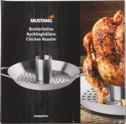 Mustang Support Poulet Acier Inoxydable Ø 30 Cm - Grille Poulet Pour Le Barbecue - Support Poulet - Support Poulet BBQ - Kip Canette De Bière - Acier Inoxydable 5 Mustang Support Poulet Acier Inoxydable Ø 30 Cm - Grille Poulet Pour Le Barbecue - Support Poulet - Support Poulet BBQ - Kip Canette De Bière - Acier Inoxydable -Cuisine Fournitures Magasin 1200x1186 17