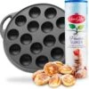 Innovaland Poffertjespan Premium® - Convient à Toutes Les Cuisinières - Poffertjes Maker - Poffertjespan Induction - Poffertjespan Electric - Sinterklaas
