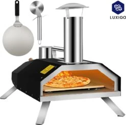 Four à Pizza Vevor® - Four à Pizza Professionnel - Cuisine D'extérieur - Pizza Gourmet - Barbecue - Acier Inoxydable - Jusqu'à 600°C - Avec Sac De Transport -Cuisine Fournitures Magasin 1200x1191