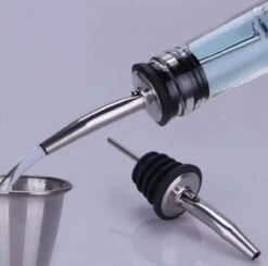 20x Bec Verseur En Acier Inoxydable - Bouchon Doseur - Verseur Doseur - Bouchons Verseurs - Bec Verseur Cocktail - Bague D'étanchéité En Caoutchouc -Cuisine Fournitures Magasin 1200x1192 14