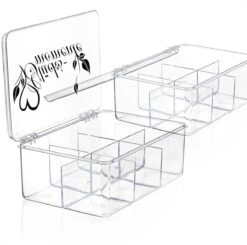 2x Boîte De Rangement Pour Thé Et Sachets De Thé - Boîte à Thé En Plastique Transparent Avec 6 Compartiments - Boîte à Thé Pour Le Stockage Du Thé 11 2x Boîte De Rangement Pour Thé Et Sachets De Thé - Boîte à Thé En Plastique Transparent Avec 6 Compartiments - Boîte à Thé Pour Le Stockage Du Thé -Cuisine Fournitures Magasin 1200x1192 8