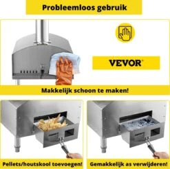 Four à Pizza Vevor® - Barbecue - Pizzarette - Four à Pizza Extérieur - Four à Pizza Extérieur - Pierre à Pizza - Portable - Acier Inoxydable 9 Four à Pizza Vevor® - Barbecue - Pizzarette - Four à Pizza Extérieur - Four à Pizza Extérieur - Pierre à Pizza - Portable - Acier Inoxydable -Cuisine Fournitures Magasin 1200x1193