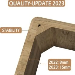 Knock Box En Bois (chêne) Et Insert En Acier Inoxydable, Grande Knock Box Amovible Pour Un Nettoyage Facile, Knock Box Pour Home Barista, Accessoires Porte-filtre -Cuisine Fournitures Magasin 1200x1194 13