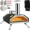 Four à Pizza Vevor® - Four à Pizza Professionnel - Cuisine D'extérieur - Pizza Gourmet - Barbecue - Acier Inoxydable - Jusqu'à 600°C - Sac De Transport Inclus