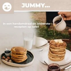 Poffertjes Casserole - Convient à Tous Les Poêles - Poffertjes Maker - Poffertjes Casserole Induction - Poffertjes Casserole électrique - Sinterklaas - Noël -Cuisine Fournitures Magasin 1200x1197 12