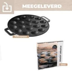 Poffertjes Casserole - Convient à Tous Les Poêles - Poffertjes Maker - Poffertjes Casserole Induction - Poffertjes Casserole électrique - Sinterklaas - Noël -Cuisine Fournitures Magasin 1200x1197 15
