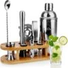 Cocktail Set - Cocktail Set Cocktail Shaker Set - Barkeeper-Bar- Kit Cocktail Set - Durable Pour La Maison Et Le Jardin Ou Un Cadeau D'anniversaire