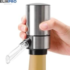 ElixPro - Robinet à Vin électrique - Aérateur à Vin électrique - Accessoires à Vin Le Vin - Aérateur à Vin - Aérateur à Vin De Luxe -Cuisine Fournitures Magasin 1200x1198 35