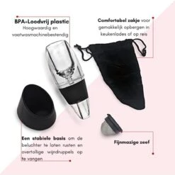 Onirique - Aérateur De Vin - Carafe à Vin - Vin - Aérateur - Anti-goutte - Rapide - Décanter - Verseur De Carafe - Avec Passoire 15 Onirique - Aérateur De Vin - Carafe à Vin - Vin - Aérateur - Anti-goutte - Rapide - Décanter - Verseur De Carafe - Avec Passoire -Cuisine Fournitures Magasin 1200x1198 40