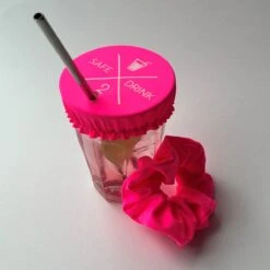 Protège-boisson Avec Chouchou - Rose - Pour Protection Contre Les Médicaments Et Les Insectes -Cuisine Fournitures Magasin 1200x1199 18