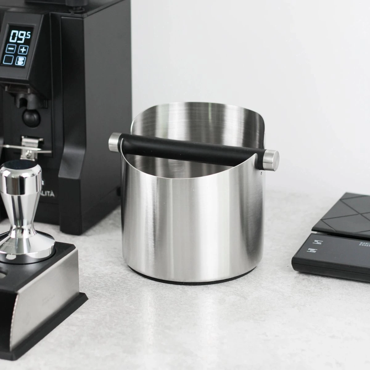 Boîte à Frapper En Acier Inoxydable - 11cm - Argent - Boîte à Frapper - Boîte à Frapper - Boîte à Café - Boîte à Frapper 4 Boîte à Frapper En Acier Inoxydable - 11cm - Argent - Boîte à Frapper - Boîte à Frapper - Boîte à Café - Boîte à Frapper – Image 4