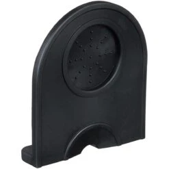 Expresso écarlate | Plateau De Pulvérisation "Professionnel" Avec Rebord (antidérapant) Et Support Pour Porte-tamis Lors Du Déversement. Noir -Cuisine Fournitures Magasin 1200x1200 1118