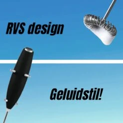 Mousseur à Lait Manuel Getnes® - Mousseur à Lait - Avec Piles -Cuisine Fournitures Magasin 1200x1200 1189