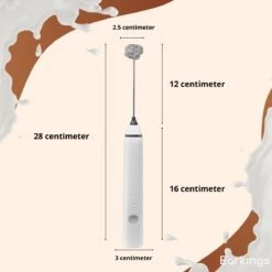 Mousseur à Lait Premium Earkings - Mousseur à Lait Rechargeable Avec Câble USB Inclus - Comprend 2 Accessoires - Mousseur à Lait électrique Wit 20 Mousseur à Lait Premium Earkings - Mousseur à Lait Rechargeable Avec Câble USB Inclus - Comprend 2 Accessoires - Mousseur à Lait électrique Wit -Cuisine Fournitures Magasin 1200x1200 1238