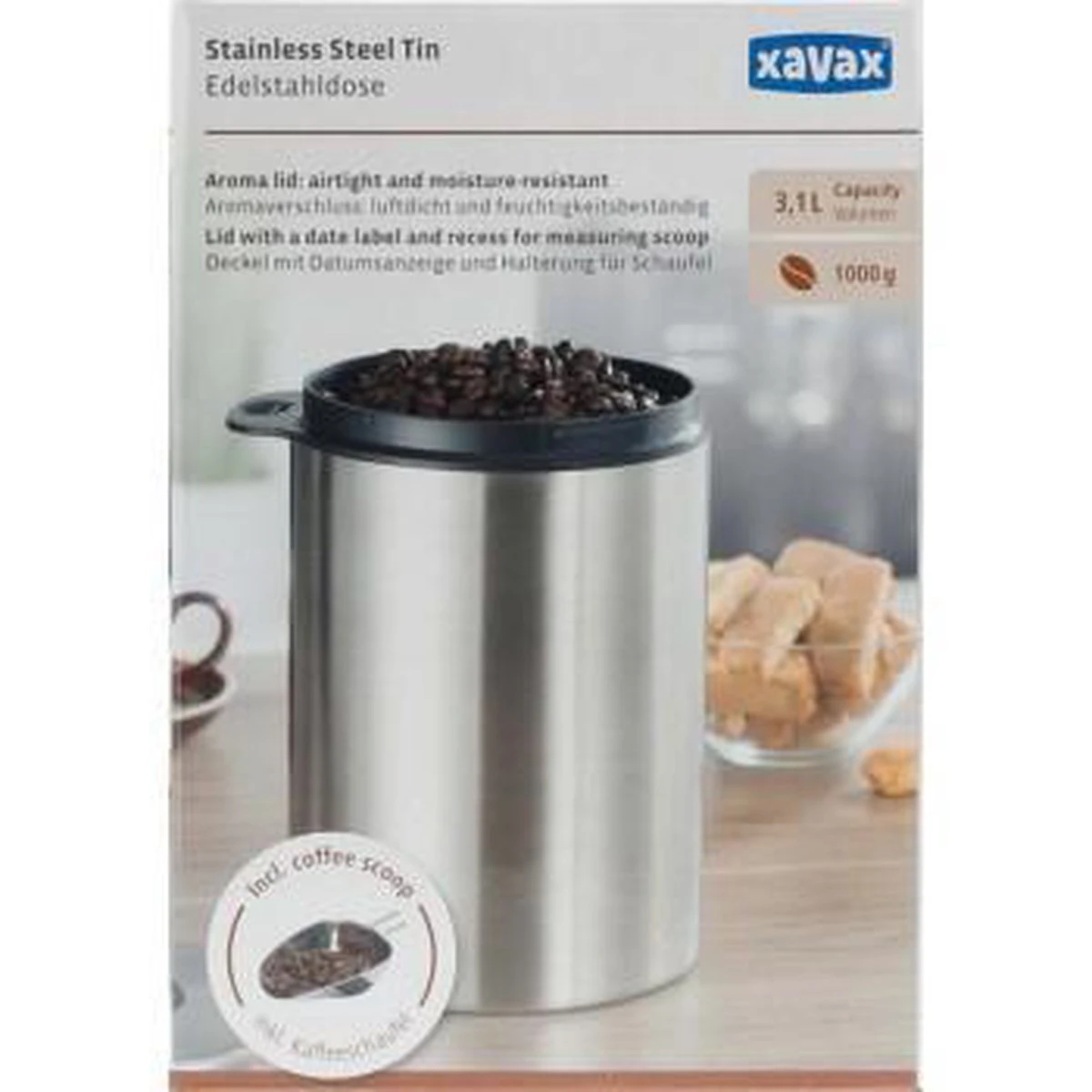 Xavax Hama 00111250 Boîte Hermétique Alimentaire Rond Vase Argent 1 Pièce(s) 3 Xavax Hama 00111250 Boîte Hermétique Alimentaire Rond Vase Argent 1 Pièce(s) – Image 3