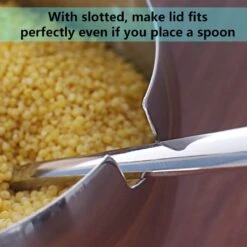 Sucrier Avec Couvercle Transparent (pour Une Meilleure Reconnaissance) Et Cuillère à Sucre Pour La Maison Et La Cuisine En Forme De Tambour Grand Format, 440 Ml (15,4 OZ Ou 1,83 Tasse) -Cuisine Fournitures Magasin 1200x1200 1271