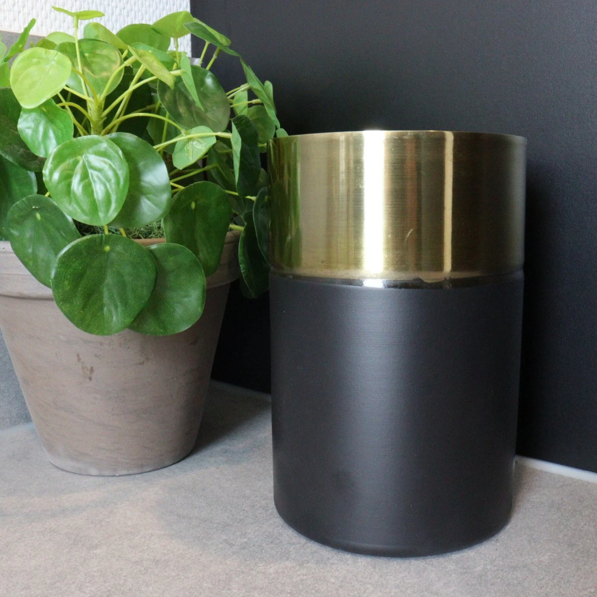 Refroidisseur à Vin Orange85 - Zwart - Or - Acier Inoxydable - Refroidisseur à Champagne 1 Refroidisseur à Vin Orange85 - Zwart - Or - Acier Inoxydable - Refroidisseur à Champagne