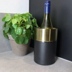 Refroidisseur à Vin Orange85 - Zwart - Or - Acier Inoxydable - Refroidisseur à Champagne 10 Refroidisseur à Vin Orange85 - Zwart - Or - Acier Inoxydable - Refroidisseur à Champagne -Cuisine Fournitures Magasin 1200x1200 1281
