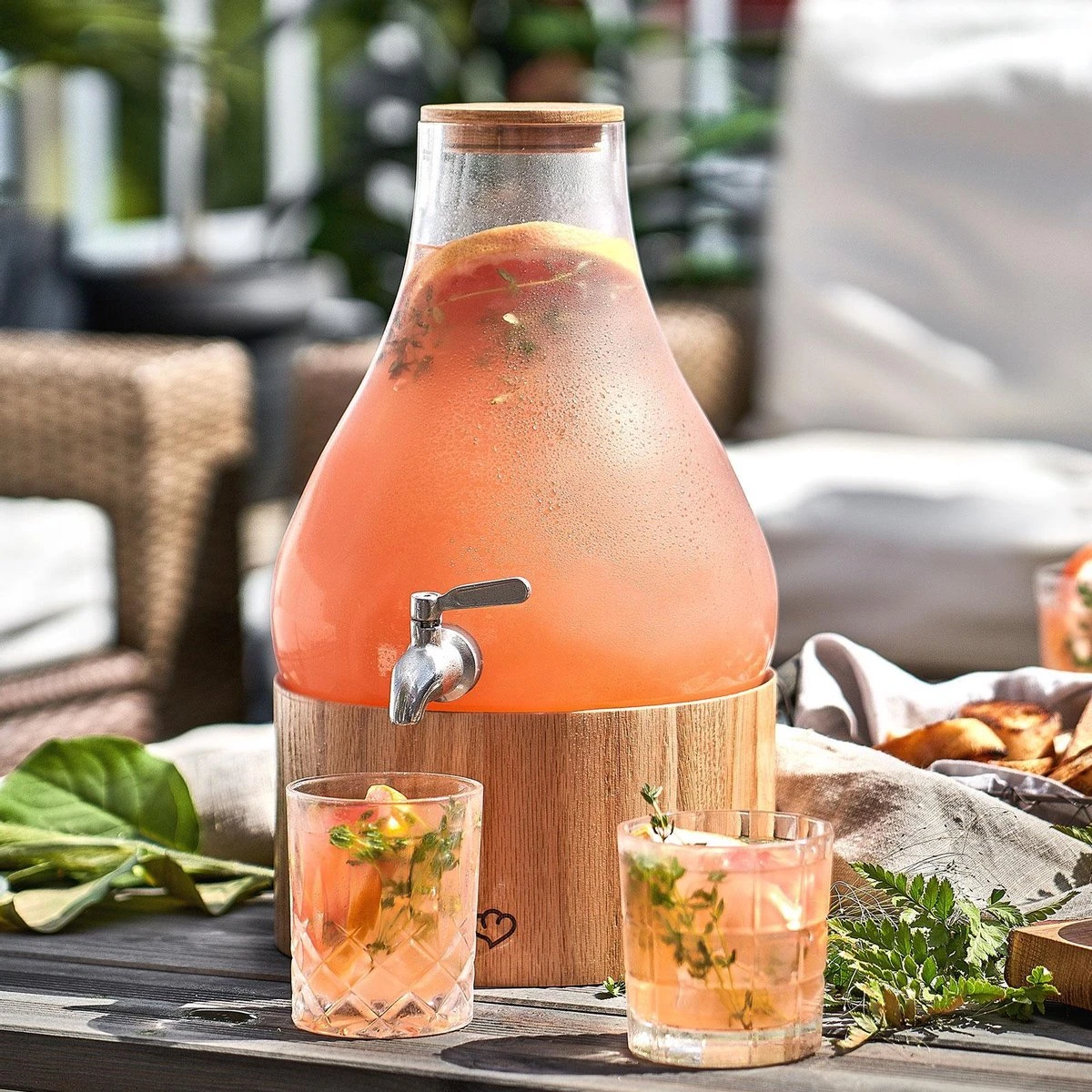 Springlane Distributeur De Boissons En Verres Avec Robinet Gloria - 5,5L - Robinet De Limonade 2 Springlane Distributeur De Boissons En Verres Avec Robinet Gloria - 5,5L - Robinet De Limonade – Image 2