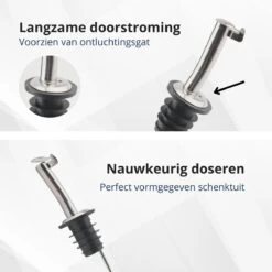 Veluw Boisson Verseur Boisson - Becs Verseurs Professionnels - Bouchon Verseur En Acier Inoxydable Avec Flip-Top (4 Pièces) -Cuisine Fournitures Magasin 1200x1200 1299