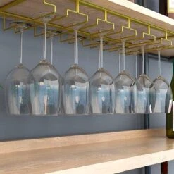 DecoVino - Porte Verres à Vin / Porte Verres à Vin - 21 Verres - 7 Rangées | Or 8 DecoVino - Porte Verres à Vin / Porte Verres à Vin - 21 Verres - 7 Rangées | Or -Cuisine Fournitures Magasin 1200x1200 1310