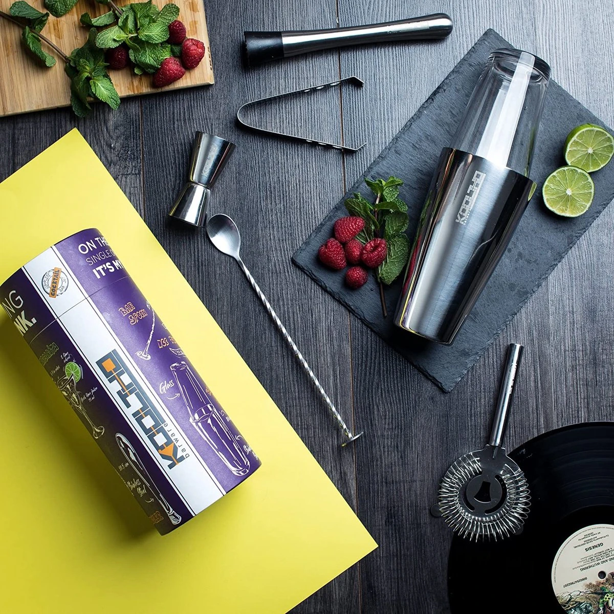 Set De Shaker à Cocktail D' Accessoires De Vêtements Pour Bébé De Bar 4 Set De Shaker à Cocktail D' Accessoires De Vêtements Pour Bébé De Bar – Image 4