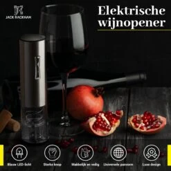 Tire-Bouchon Electrique Ouvre Vin - Ouvre Bouteille - Design Luxe - Avec Coupe-capsule - Coffret Cadeau Homme Et Femme - Jack Rackham 15 Tire-Bouchon Electrique Ouvre Vin - Ouvre Bouteille - Design Luxe - Avec Coupe-capsule - Coffret Cadeau Homme Et Femme - Jack Rackham -Cuisine Fournitures Magasin 1200x1200 1364
