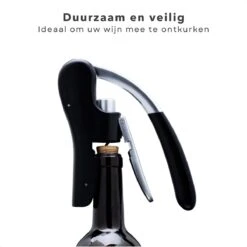 Ouvre-bouteille De Vin De Luxe Cheqo® - Tire-bouchon - Ouvre-bouteille - Robuste - Design Ergonomique - ABS - Qualité Lourde - Avec Spirale De Rechange 8 Ouvre-bouteille De Vin De Luxe Cheqo® - Tire-bouchon - Ouvre-bouteille - Robuste - Design Ergonomique - ABS - Qualité Lourde - Avec Spirale De Rechange -Cuisine Fournitures Magasin 1200x1200 1375