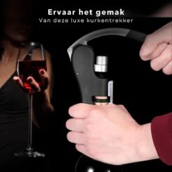 Ouvre-bouteille De Vin De Luxe Cheqo® - Tire-bouchon - Ouvre-bouteille - Robuste - Design Ergonomique - ABS - Qualité Lourde - Avec Spirale De Rechange 9 Ouvre-bouteille De Vin De Luxe Cheqo® - Tire-bouchon - Ouvre-bouteille - Robuste - Design Ergonomique - ABS - Qualité Lourde - Avec Spirale De Rechange -Cuisine Fournitures Magasin 1200x1200 1376