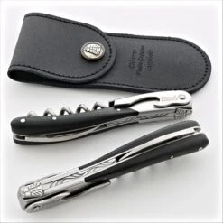 CHATEAU LAGUIOLE © SERIE MELCHIOR - COUTEAU SOMMELIER OUVRE BOUTEILLE DE LUXE FINITION BOIS D'EBENE