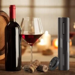Tire-bouchon électrique De Luxe - Ouvre-bouteille électrique - Tire-bouchon Automatique - Accessoires Pour Le Vin - Y Compris Coupe-capsule - Ouvre-bouteille De Vin - Fonctionne à Piles - Coffret Cadeau - Zwart 11 Tire-bouchon électrique De Luxe - Ouvre-bouteille électrique - Tire-bouchon Automatique - Accessoires Pour Le Vin - Y Compris Coupe-capsule - Ouvre-bouteille De Vin - Fonctionne à Piles - Coffret Cadeau - Zwart -Cuisine Fournitures Magasin 1200x1200 1398