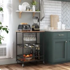 IN.HOMEXL Ashlo - Cave à Vin - Casier à Vin Métal - Bois - Armoire Industrielle - Pour 9 Bouteilles - 113 X 52 X 40 Cm Bois - Marron / Zwart 17 IN.HOMEXL Ashlo - Cave à Vin - Casier à Vin Métal - Bois - Armoire Industrielle - Pour 9 Bouteilles - 113 X 52 X 40 Cm Bois - Marron / Zwart -Cuisine Fournitures Magasin 1200x1200 1416