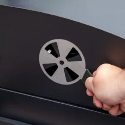 BBQ Grill XXL Fumoir Fumoir - Barbecue à Charbon De Bois De Jardin - Y Compris Housse De Pluie Brosse Métallique Espace De Rangement Pliable -Cuisine Fournitures Magasin 1200x1200 143