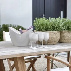 Riviera Maison Cave à Vin Outdoor 7,5 L, Incassable, Avec Poignées - Cooler à Vin Plein Air RM Monogram - Beige - MS 5 Riviera Maison Cave à Vin Outdoor 7,5 L, Incassable, Avec Poignées - Cooler à Vin Plein Air RM Monogram - Beige - MS -Cuisine Fournitures Magasin 1200x1200 1445