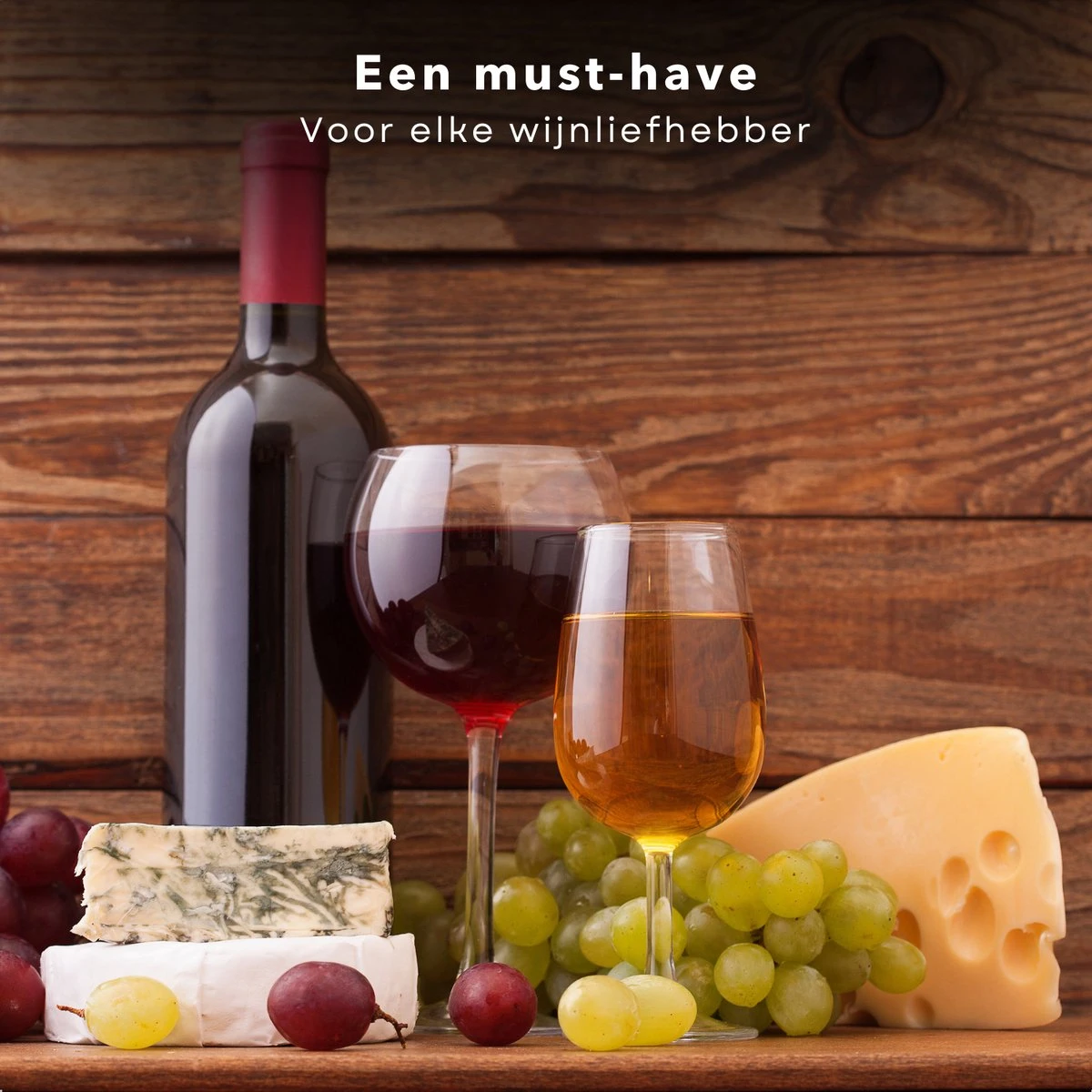 Cheqo® Bouchon à Vin Sous Vide électrique Avec Thermomètre - Pompe à Vide à Vin - Bouchon à Vin - Thermomètre à Vin - Pompe à Vin 2 Cheqo® Bouchon à Vin Sous Vide électrique Avec Thermomètre - Pompe à Vide à Vin - Bouchon à Vin - Thermomètre à Vin - Pompe à Vin – Image 2