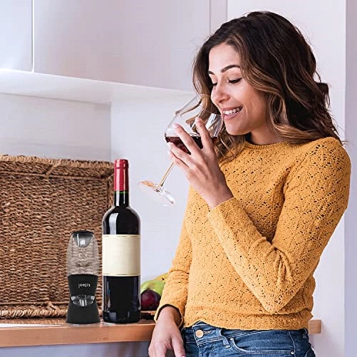 Aérateur Vin Bec Verseur En Acrylique - Carafe A Carafe élégante Avec Support Anti-goutte - Decanteur A Vin Instantané Pour Toute Amertume Et Oxygéner Le Vin En Quelques Secondes. 7 Aérateur Vin Bec Verseur En Acrylique - Carafe A Carafe élégante Avec Support Anti-goutte - Decanteur A Vin Instantané Pour Toute Amertume Et Oxygéner Le Vin En Quelques Secondes. – Image 7