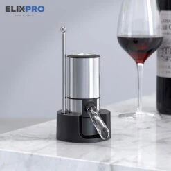 ElixPro - Robinet à Vin électrique - Aérateur à Vin électrique - Accessoires à Vin Le Vin - Aérateur à Vin - Aérateur à Vin De Luxe -Cuisine Fournitures Magasin 1200x1200 1491