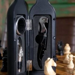 Coffret Cadeau Aretica Wine 5 Pièces - Coffret Cadeau - Bec Verseur - Bouchon à Vin - Tire-bouchon - Anneau Anti-goutte Et Coupe-feuille - Bel Emballage Cadeau - Bouteille De Vin -Cuisine Fournitures Magasin 1200x1200 1499