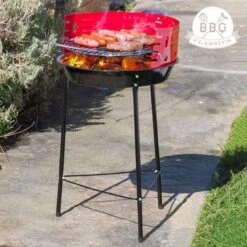 Barbecue Ø36 Cm - Destiné Au Charbon De Bois, Briquettes Ou Bois - 4 Positions Hauteur - Hauteur 51,5 Cm - Acier - 5 Barbecue Ø36 Cm - Destiné Au Charbon De Bois, Briquettes Ou Bois - 4 Positions Hauteur - Hauteur 51,5 Cm - Acier - -Cuisine Fournitures Magasin 1200x1200 15